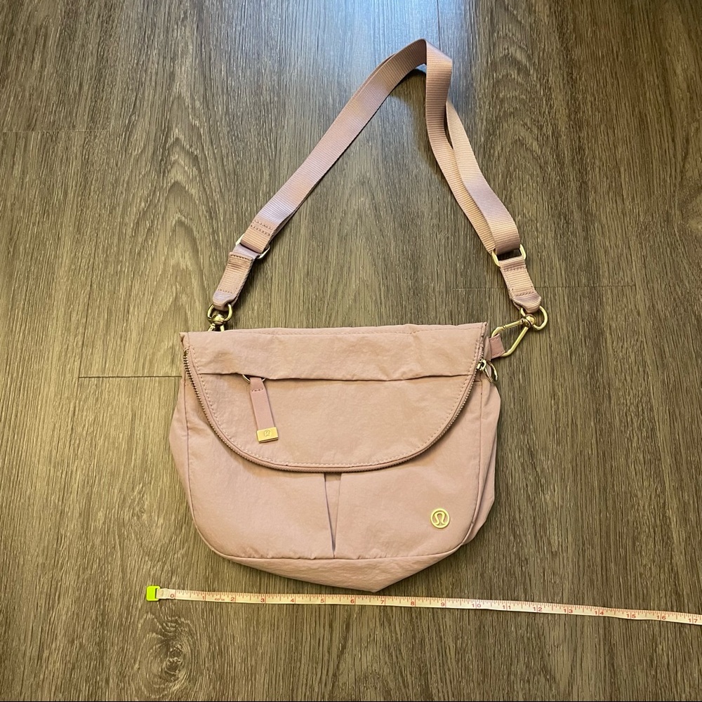 Barely Used Lululemon All Night Festival Bag Lavender Purple Crossbody Bag